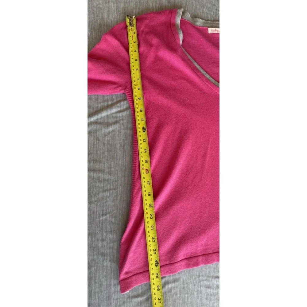 Lot 2 Fresh Produce Womens V Neck Tunic Sweater Size L Casual Comfort Lightweigh - Picture 16 of 16